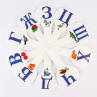 Касса букв, гласные и согласные «Маша и медведь», в наборе 2 штуки, гибкие, пакет с европодвесом - Фото 4