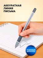 Ручка шариковая Cello. Finegrip, синий стержень, узел 0.7 мм, резиновый упор - Фото 2