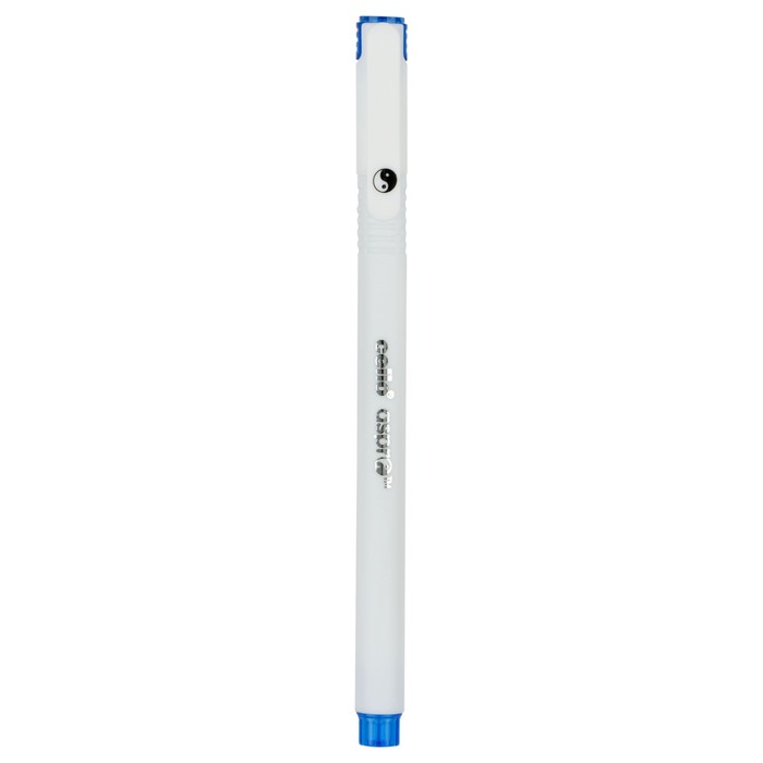 Ручка шариковая Cello "Aspro" игольчатый узел 0.7мм, синие чернила, матовый белый корпус