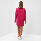 Платье женское MINAKU: Casual Collection цвет  малиновый, р-р 50 - фото 806092468