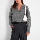 Сумка-багет на молнии, цвет бежевый - фото 806435320 Сумка-багет на молнии, цвет бежевый - фото 806435320