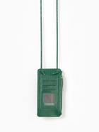 Сумка на магните, с длинным ремнём, однотонная, 10×2.5×20 см, зелёная - Фото 3