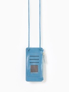 Сумка на магните, с длинным ремнём, однотонная, 10×2.5×20 см, голубая - Фото 3