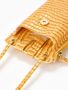 Сумка на магните, с длинным ремнём, 10×2.5×20 см, жёлтая - Фото 5