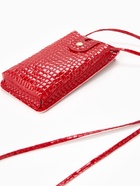 Сумка на магните, с длинным ремнём, 10×2.5×20 см, красная - Фото 4