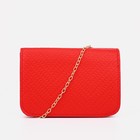 Сумка детская для девочки на магните, длинная цепь, цвет красный - фото 39816071