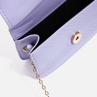 Сумка детская для девочки на магните, длинная цепь, цвет сиреневый - фото 22708855