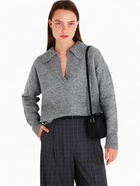 Сумка женская, на молнии, кросс боди, 21×7×14 см, чёрная - Фото 11