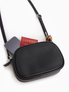 Сумка женская, на молнии, кросс боди, 21×7×14 см, чёрная - Фото 10