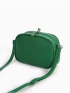 Сумка женская кросс-боди на молнии, 21×7×14 см, зелёная - Фото 2