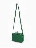 Сумка женская кросс-боди на молнии, 21×7×14 см, зелёная - Фото 7