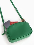 Сумка женская кросс-боди на молнии, 21×7×14 см, зелёная - Фото 8