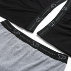 Набор мужских боксеров (3шт), цвет чёрный/серый, р-р 56 (XXXL) - фото 22831906