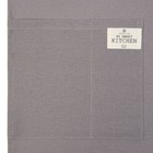 Фартук Этель ECO, цвет серый, 60х64 +/-6 см, 70% хл, 30% лён, 190 г/м2 - Фото 4