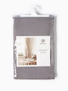 Шторы для кухни Этель ECO, серые, 130±6×180 см - 2 шт., подхваты - 2 шт. - Фото 7