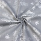 Дорожка новогодняя на стол «Этель. Серебряные ветки», 40×149 см, саржа 190 г/м² - Фото 5