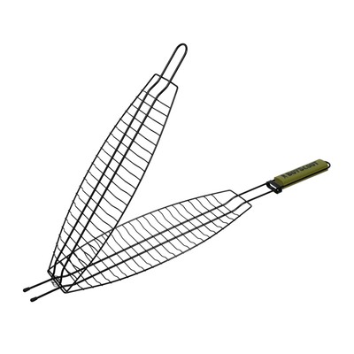 Решётка-гриль Boyscout, для рыбы, большая с антипригарным покрытием, 65(+5)x42x15x3,5 cм