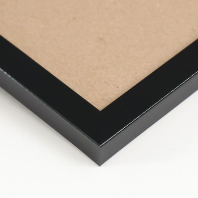 Фоторамка пластик 10х15 см, тройная вертикальная, черный