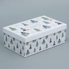 Набор подарочных коробок 6 в 1 «Новогодняя акварель», 20 х 12.5 х 7.5 ‒ 32.5 х 20 х 12.5 см - фото 9349976