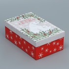 Набор подарочных коробок 6 в 1 «Новогодняя акварель», 20 х 12.5 х 7.5 ‒ 32.5 х 20 х 12.5 см, Новый год - Фото 7