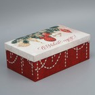Набор подарочных коробок 3 в 1 «С новым годом, 26 × 17 × 10 ‒ 32.5 × 20 × 12.5 см - фото 7310901
