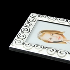 Фоторамка металл "Эмоции" белая эмаль 10х15 см - Фото 3