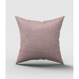 Подушка декоративная «Велюр», размер 40x40 см, цвет лиловый