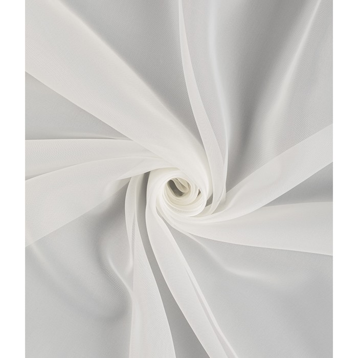 Тюль «Вуаль», размер 200x260 см, цвет молочный