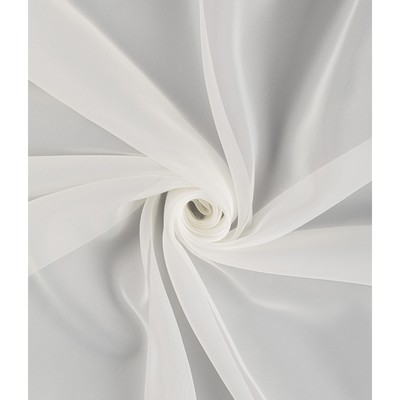 Тюль «Вуаль», размер 500x260 см, цвет молочный