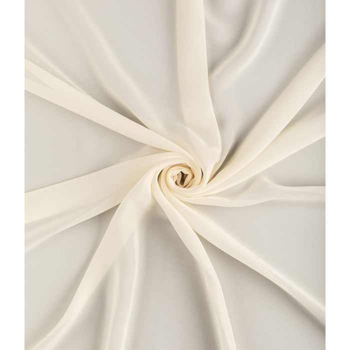 Тюль «Вуаль шелк», размер 200x260 см, цвет молочный - фото 1907818017