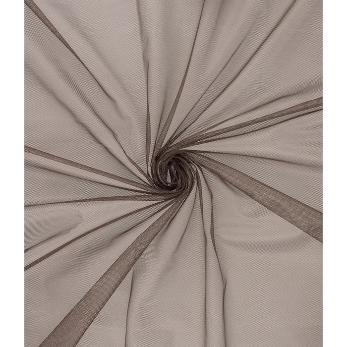Тюль «Грек», размер 500x260 см, цвет шоколад