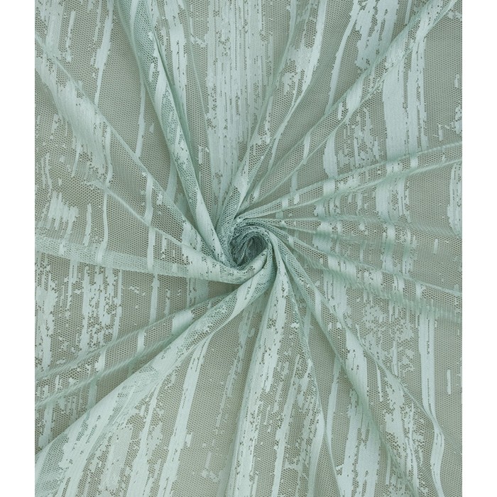 Тюль «Дождь», размер 200x260 см, цвет мятный - Фото 1