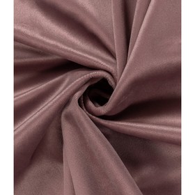 Штора «Бархат», размер 180x275 см, цвет пыльно-розовый