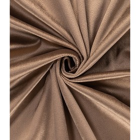 Штора «Велюр», размер 200x260 см, цвет латте
