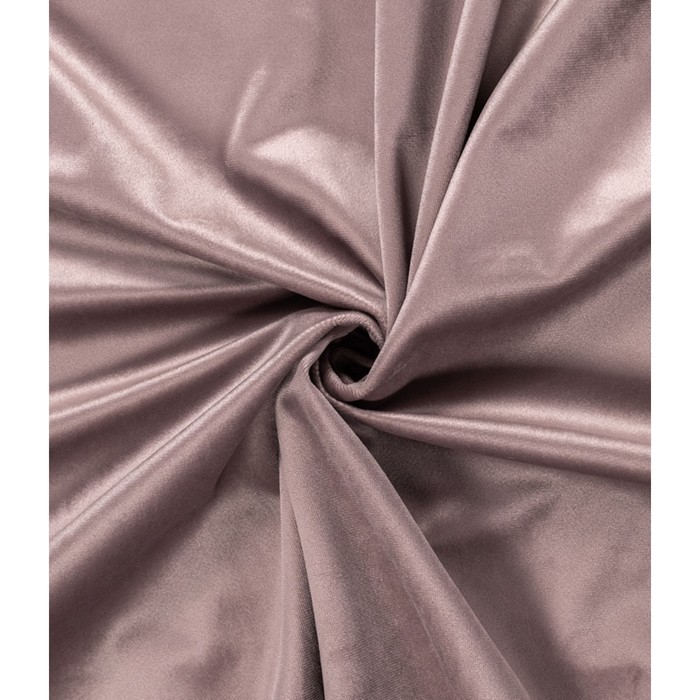 Штора «Велюр», размер 200x260 см, цвет лиловый - Фото 1