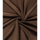 Штора «Велюр», размер 200x260 см, цвет светло-коричневый - фото 291734611