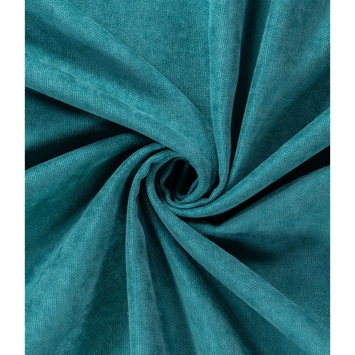 Штора «Канвас», размер 150x260 см, цвет бирюзовый