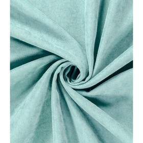 Штора «Канвас», размер 200x260 см, цвет мятный