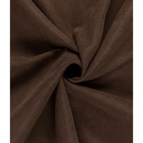Штора «Канвас», размер 200x260 см, цвет шоколад