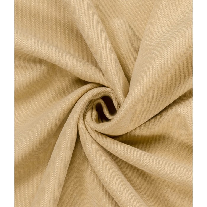 Штора «Канвас колориум», размер 150x280 см, цвет песочный - Фото 1
