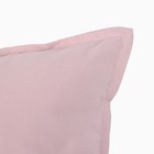 Подушка Этель, 45х45+1 см, розовый, 100% хлопок - Фото 4