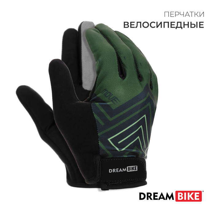 Перчатки велосипедные Dream Bike, мужские, р. XL - Фото 1