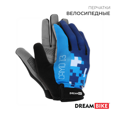 Перчатки велосипедные Dream Bike, мужские, р. M