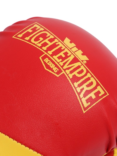 Перчатки боксёрские детские FIGHT EMPIRE, JUNIOR FIGHTER, красно-жёлтые, размер 4 oz