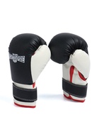Перчатки боксёрские детские FIGHT EMPIRE, PRE-COMP, размер 4 oz, чёрно-белые - Фото 7