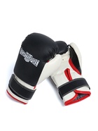 Перчатки боксёрские детские FIGHT EMPIRE, PRE-COMP, размер 4 oz, чёрно-белые - Фото 8