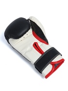 Перчатки боксёрские детские FIGHT EMPIRE, PRE-COMP, размер 4 oz, чёрно-белые - Фото 9