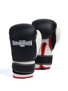 Перчатки боксёрские детские FIGHT EMPIRE, PRE-COMP, размер 6 oz, чёрно-белые - Фото 6