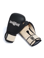 Перчатки боксёрские FIGHT EMPIRE, SPARTACUS, размер 8 oz, чёрно-бежевые - Фото 8