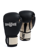 Перчатки боксёрские FIGHT EMPIRE, SPARTACUS, размер 12 oz, чёрно-бежевые - Фото 6